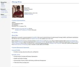 Zheng-Wen.com(Zheng Wen) Screenshot