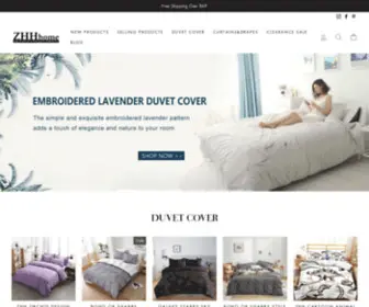 ZHhhome.com(ZHH home) Screenshot