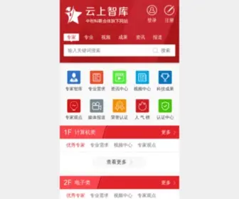 Zhiku365.com(云上智库网) Screenshot