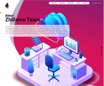 Zhillamo.com(Zhillamo Team Official Website) Screenshot