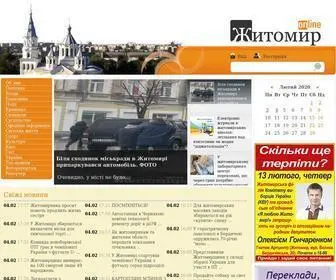 Zhitomir-Online.com(новини) Screenshot