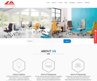 Zhixing.biz(Foshan Shunde District Zhixing Furniture Co) Screenshot
