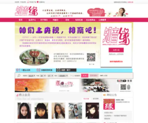 Zhiyin.com.cn(知音婚恋网) Screenshot