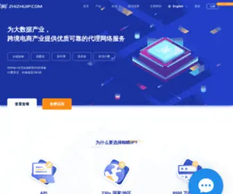 Zhizhuip.com(蜘蛛IP) Screenshot