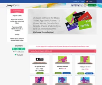 ZHljerry.com(Buy US Apple Gift Cards with Worldwide Email Instant Online Delivery. Also) Screenshot