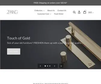 ZHNNG.com(Beautiful Hardwares) Screenshot
