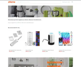 Zhomebeauty.com(Home Appliances) Screenshot