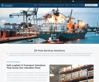 Zhpostservices.com(ZP Post Services Services) Screenshot