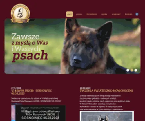 ZHPR.pl(Związek Hodowców Psów Rasowych) Screenshot