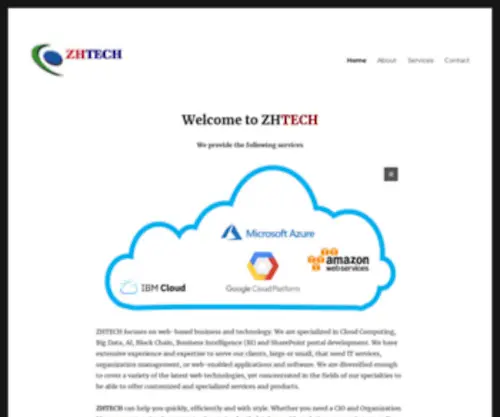 Zhtech.com(Zhtech) Screenshot