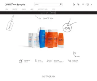 Ziaja.com.pl(Oficjalny sklep internetowy) Screenshot