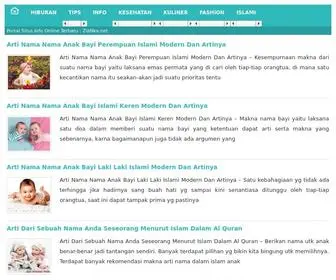 Zianka.net(Portal Situs Info Online Terbaru) Screenshot