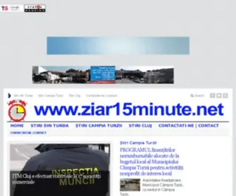 Ziar15Minute.net(Ziar 15 minute) Screenshot