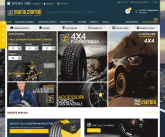 Ziarelli.com(Mario Ziarelli Ricostruzione Gomme) Screenshot