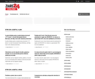 Ziareonline24.ro(Stiri locale din toata Romania) Screenshot