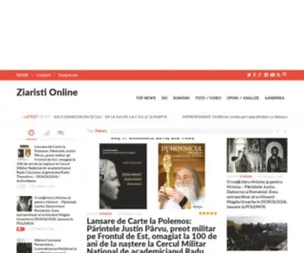 Ziaristionline.ro(Ziaristi OnlineZiaristi Online) Screenshot