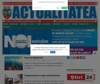 Ziarulactualitatea.ro(Actualitatea Online) Screenshot