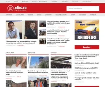 Ziaruldebacau.ro(Ziarul de Bacău) Screenshot