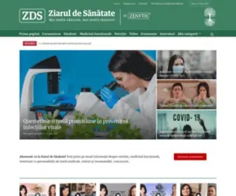 Ziaruldesanatate.ro(Better Medicine Zenyth) Screenshot
