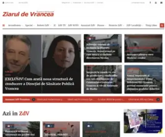 Ziaruldevrancea.ro(Știri de ultima oră din Vrancea și Focșani) Screenshot