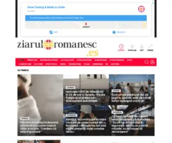 Ziarulromanesc.es(știri de ultima ora din spania) Screenshot