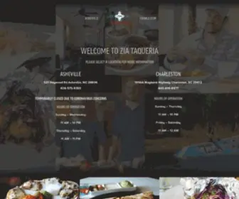 Ziataco.com(Zia Taqueria) Screenshot