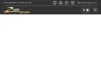 Ziataguitars.com(Ziata Guitars) Screenshot