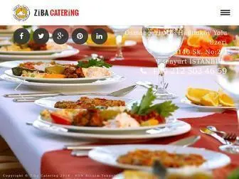Zibacatering.com(Ziba Catering) Screenshot