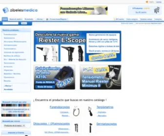 Zibelesmedica.com(Tu proveedor de material medico) Screenshot