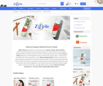 ZibellekhasindoGlobal.com(Zibelle Beaute Skincare Terbaik) Screenshot