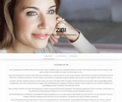 Zibi-Graduateschool-Berlin.de(Forschung in der Lichttherapie) Screenshot