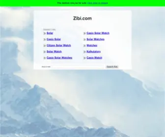 Zibi.com(The Best Search Links on the Net) Screenshot