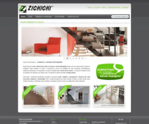 Zichichiscale.it(Zichichi Milano) Screenshot