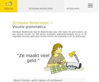 Zichtbaarnederlands.nl(Eudu) Screenshot