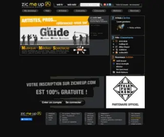 Zicmeup.com(Zicmeup) Screenshot