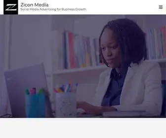 Ziconmedia.com(Social Media Advertising for Business Growth) Screenshot
