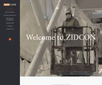Zidcon.net(ZIDCON Constructions & Maintenance Co) Screenshot