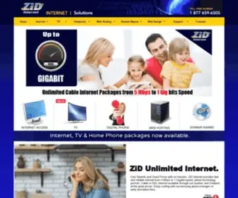 Zid.com(ZiD Internet) Screenshot