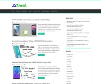 Zidroid.com(Tutorials for Android smartphones) Screenshot