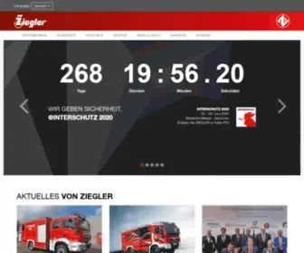 Ziegler.de(Wir geben Sicherheit) Screenshot