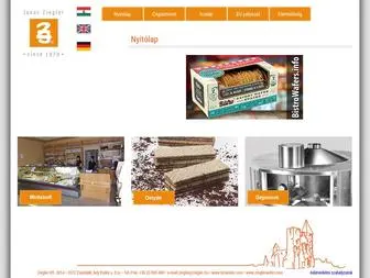 Ziegler.hu(Ziegler Kereskedelmi Kft) Screenshot