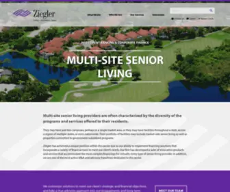 Zieglerseniorlivingfinance.com(Multi-Site Senior Living) Screenshot