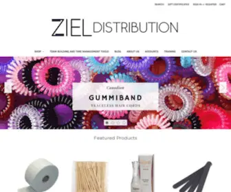 Ziel.ca(Ziel Distribution Canada) Screenshot