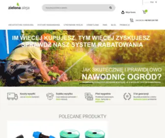 Zielonaaleja.pl(ZIELONA ALEJA SP) Screenshot