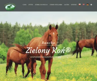 Zielonykon.pl(Rancho "Zielony Koń®") Screenshot