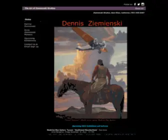 Ziemienski.com(Ziemienski Studios) Screenshot