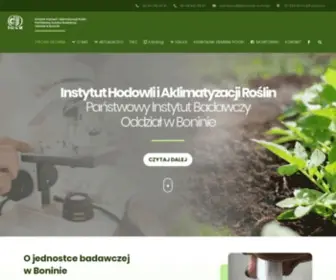 Ziemniak-Bonin.pl(Instytut) Screenshot