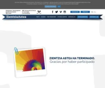 Zientzia-Astea.org(Zientzia Astea) Screenshot