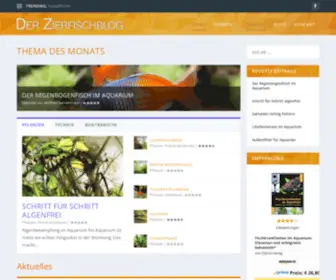 Zierfischblog.info(Aquaristik Hobby) Screenshot