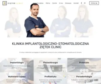 Zietekclinic.com(Gabinet) Screenshot